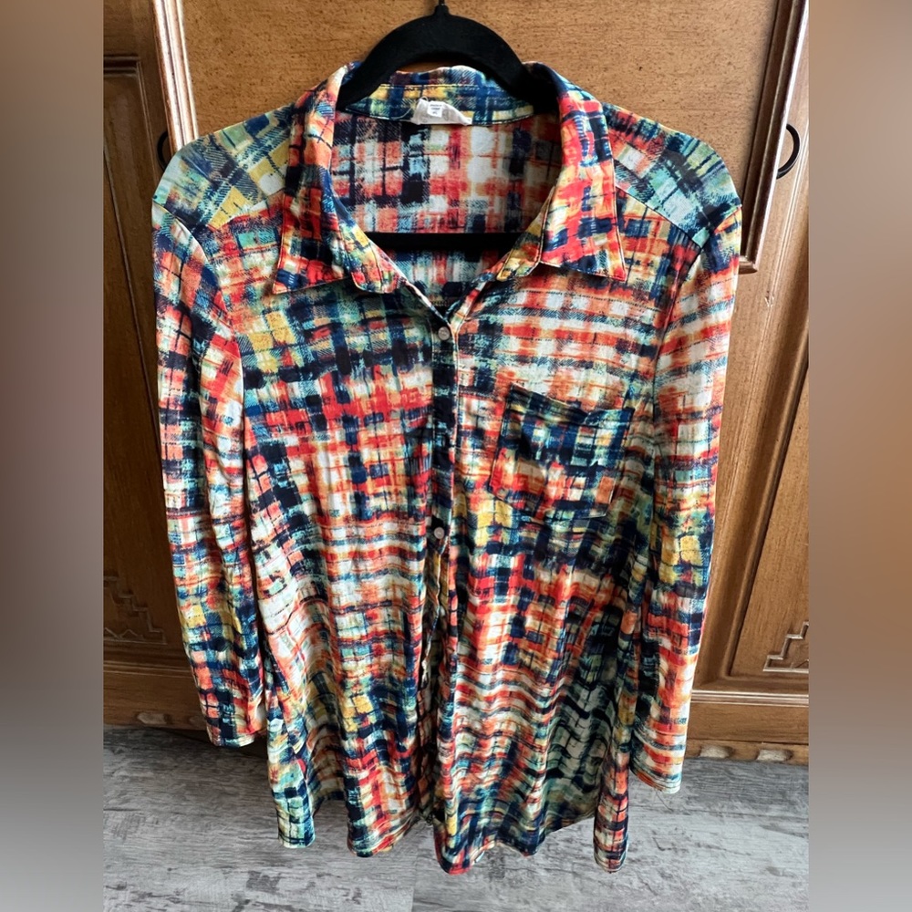 Siren lily blouse MULTI COLOR XL
